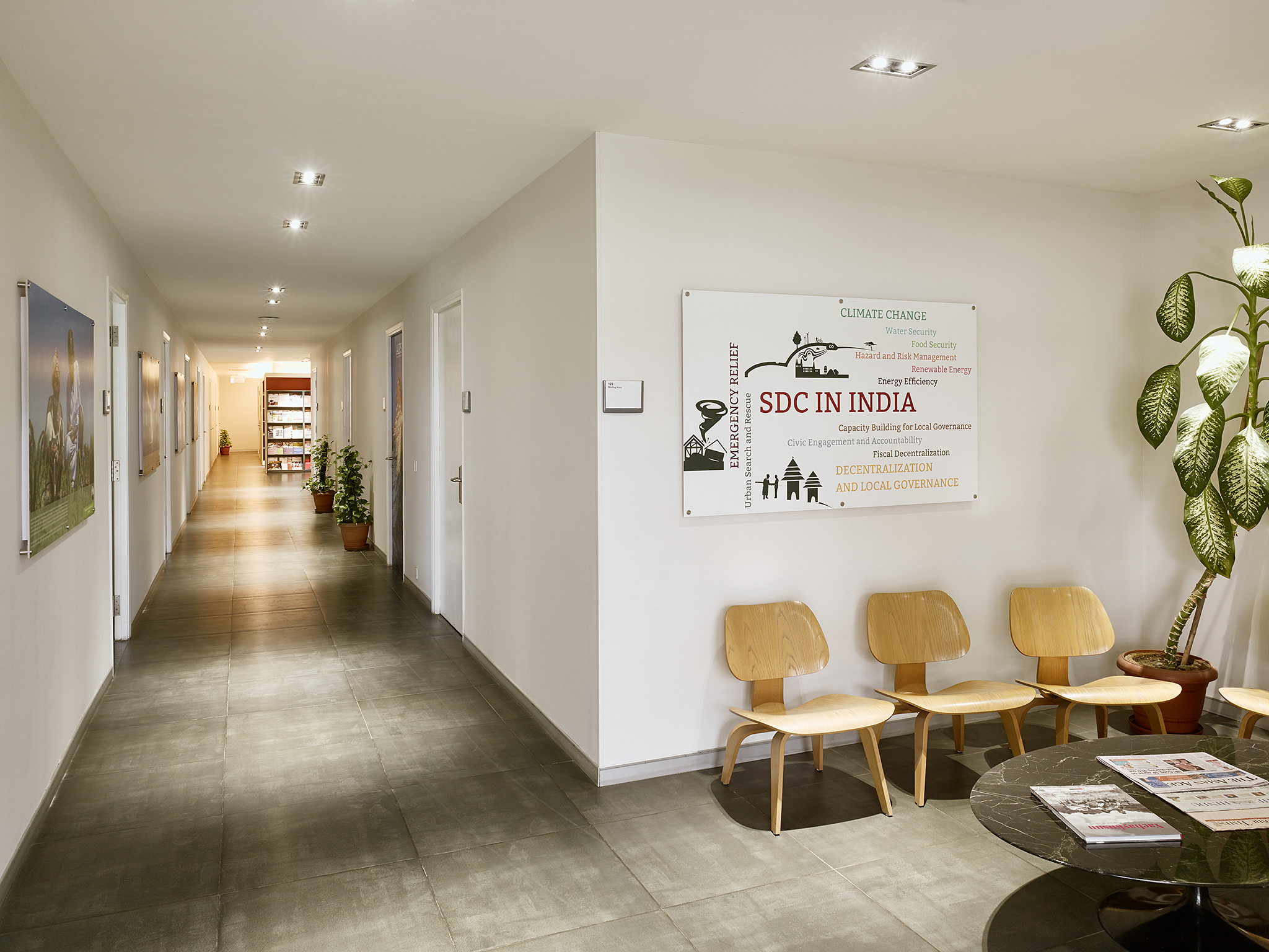 Swiss Embassy New Delhi, Documentation Auxiliary Buildings + Solar System